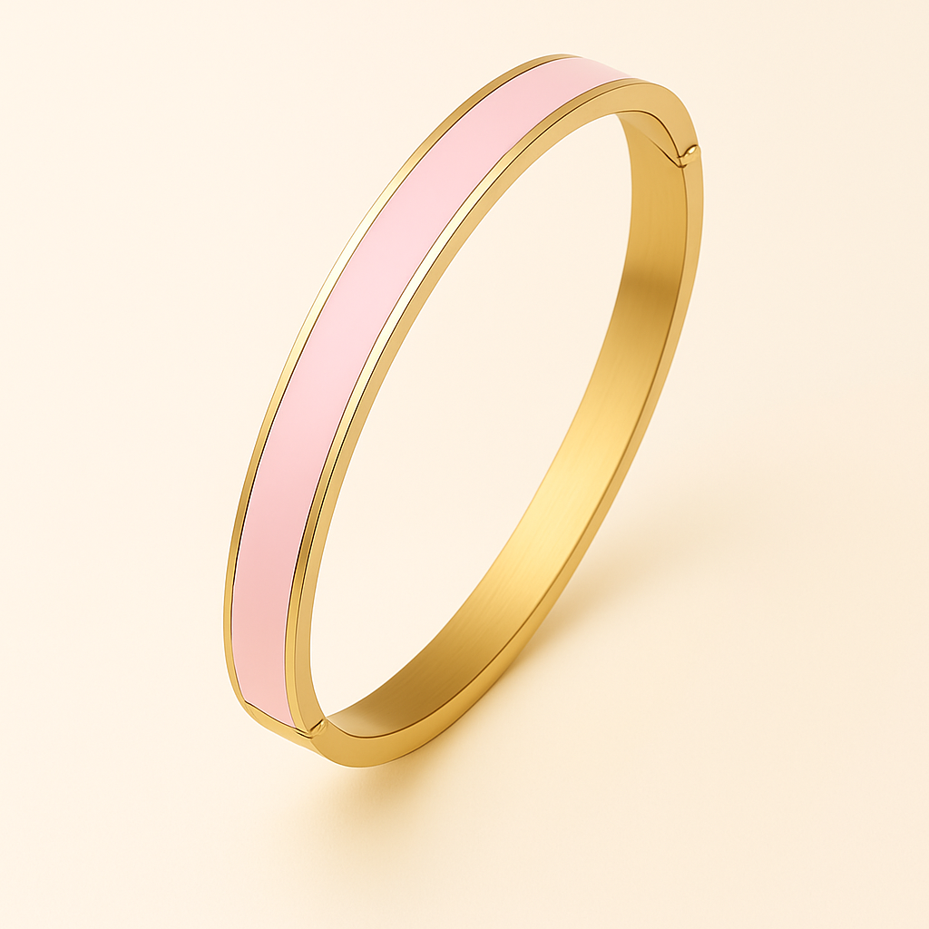 Gepersonaliseerde Bangle Armband – Jouw Gravure, Jouw Verhaal (4mm)