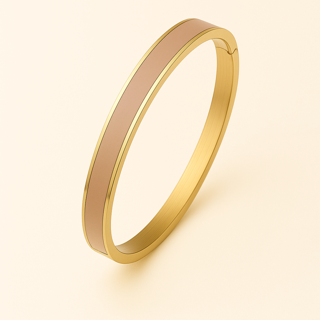 Gepersonaliseerde Bangle Armband – Jouw Gravure, Jouw Verhaal (4mm)