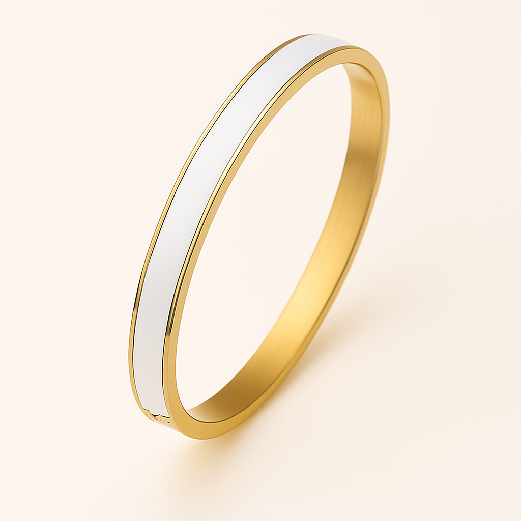 Gepersonaliseerde Bangle Armband – Jouw Gravure, Jouw Verhaal (4mm)